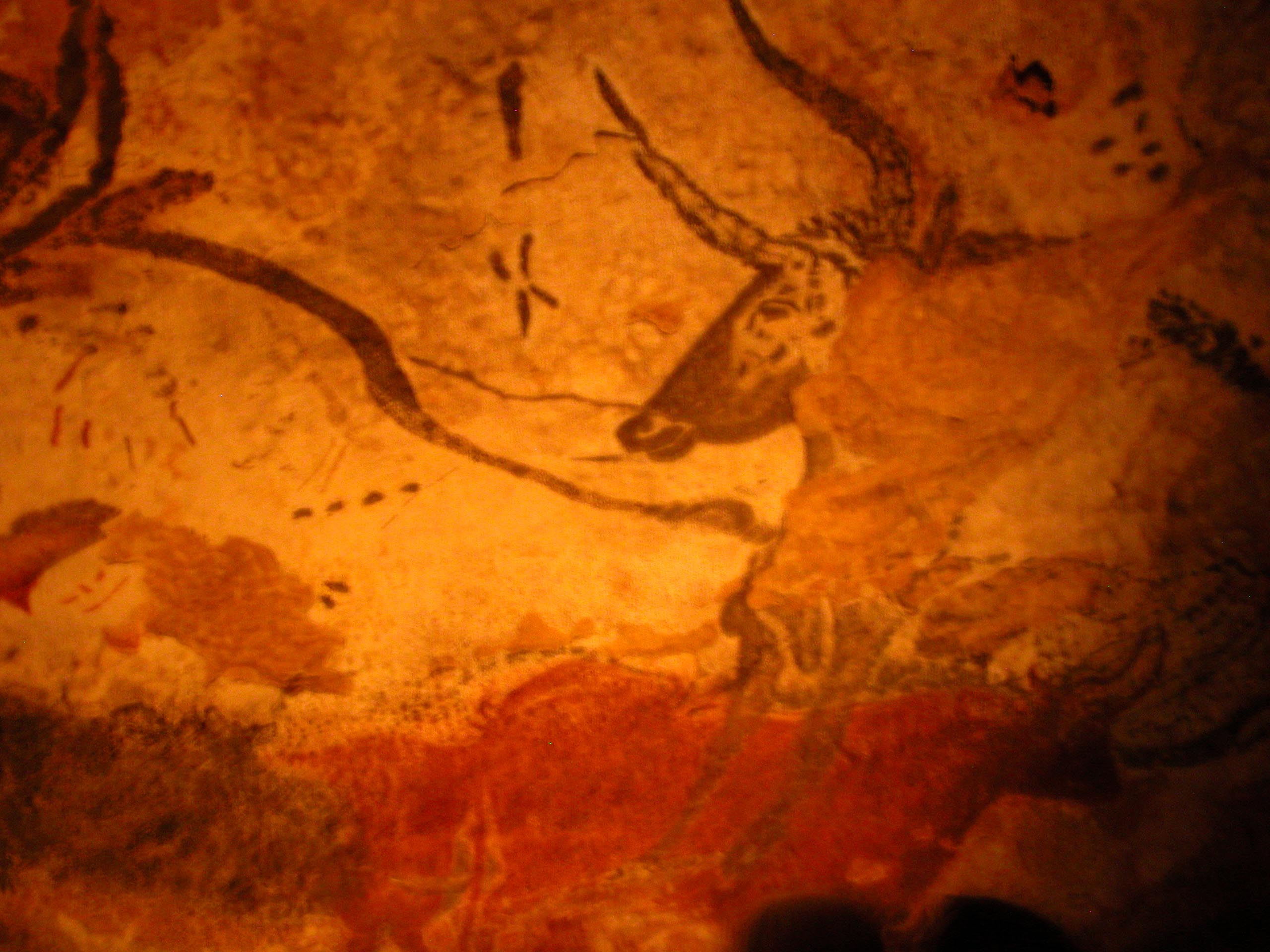 Nastenne malby v jaskyni